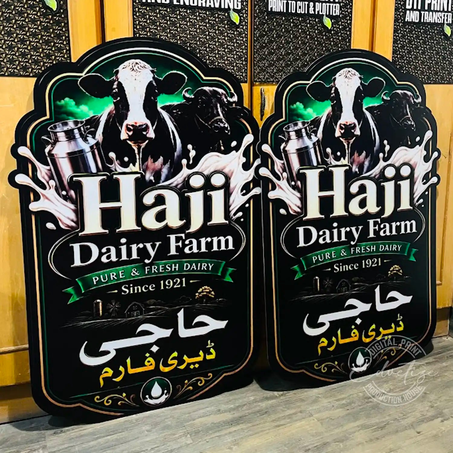 Acrylic Signage with UV Flatbed Printing
