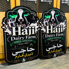 Acrylic Signage with UV Flatbed Printing
