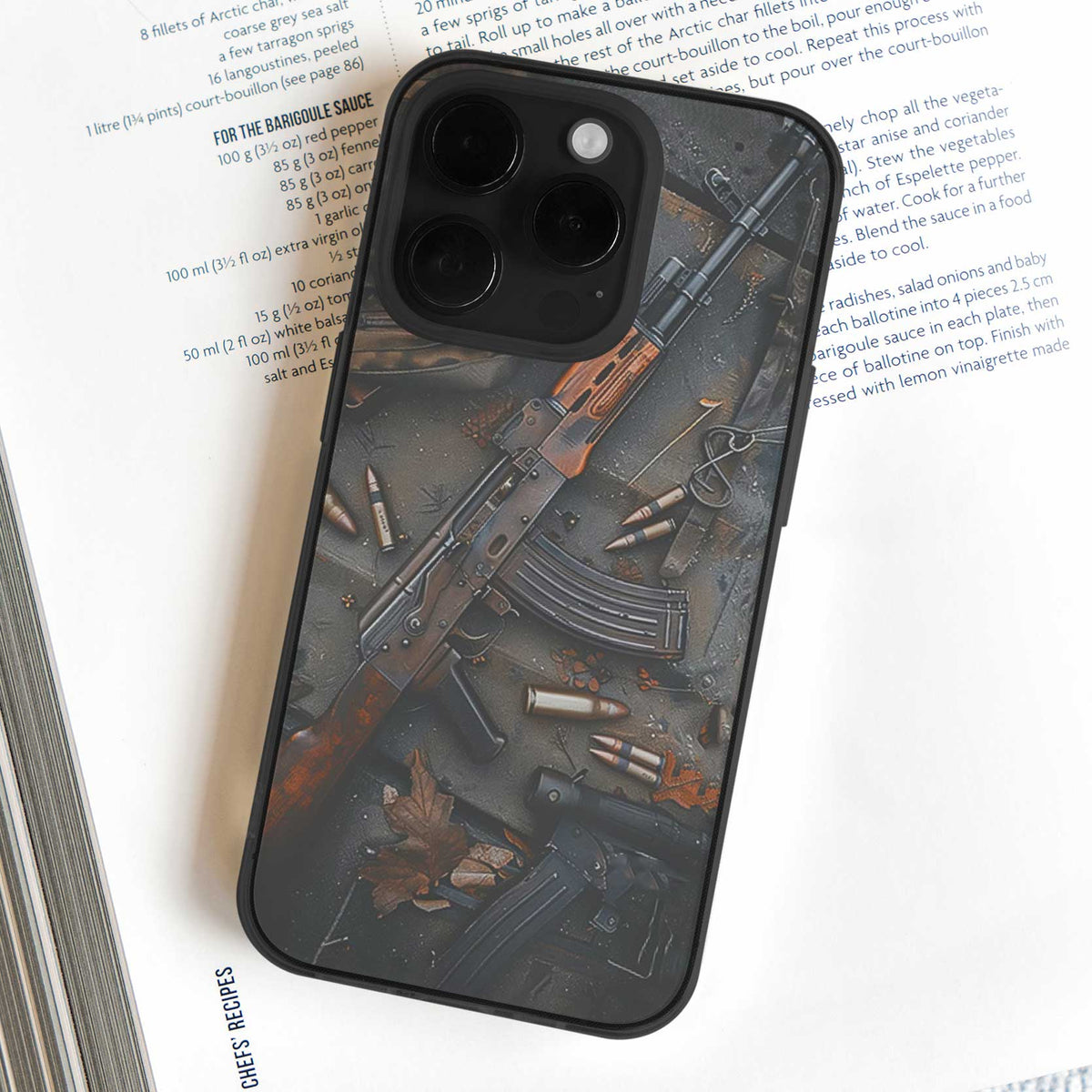 AK-47 Gun Vintage Mobile Cover