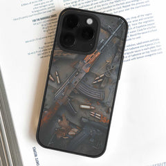AK-47 Gun Vintage Mobile Cover