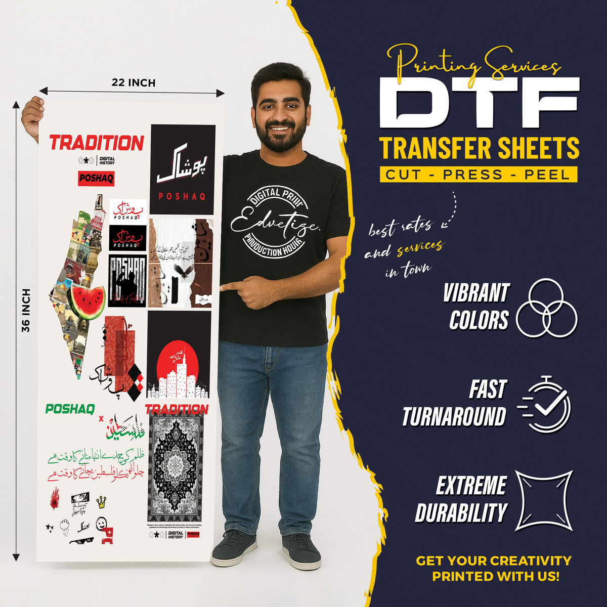 DTF Transfers Gang Sheets