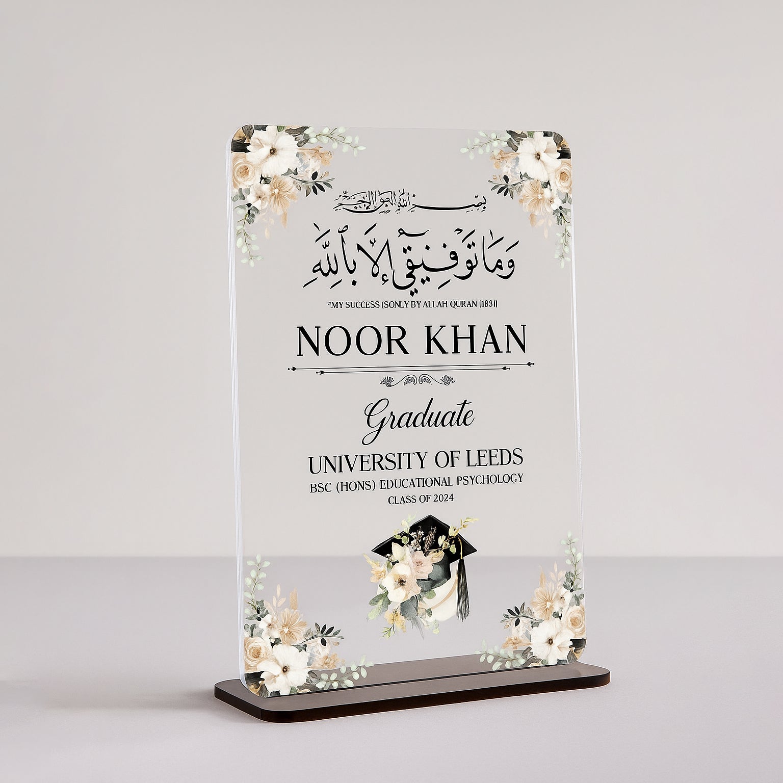 Graduation Acrylic Plaque Gift