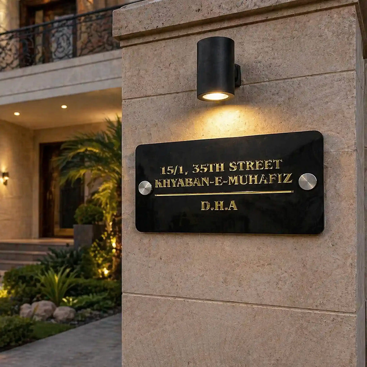 Customized Acrylic Name Plates – Personalized Door & Office Name Plates in Premium Quality