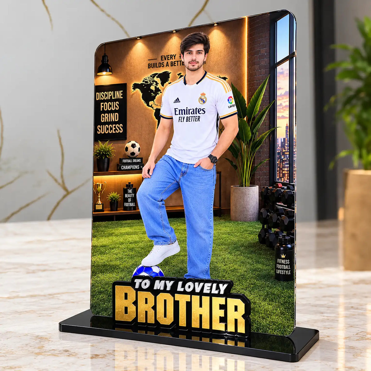 Luxury 3D Acrylic Plaque – Made Just for You