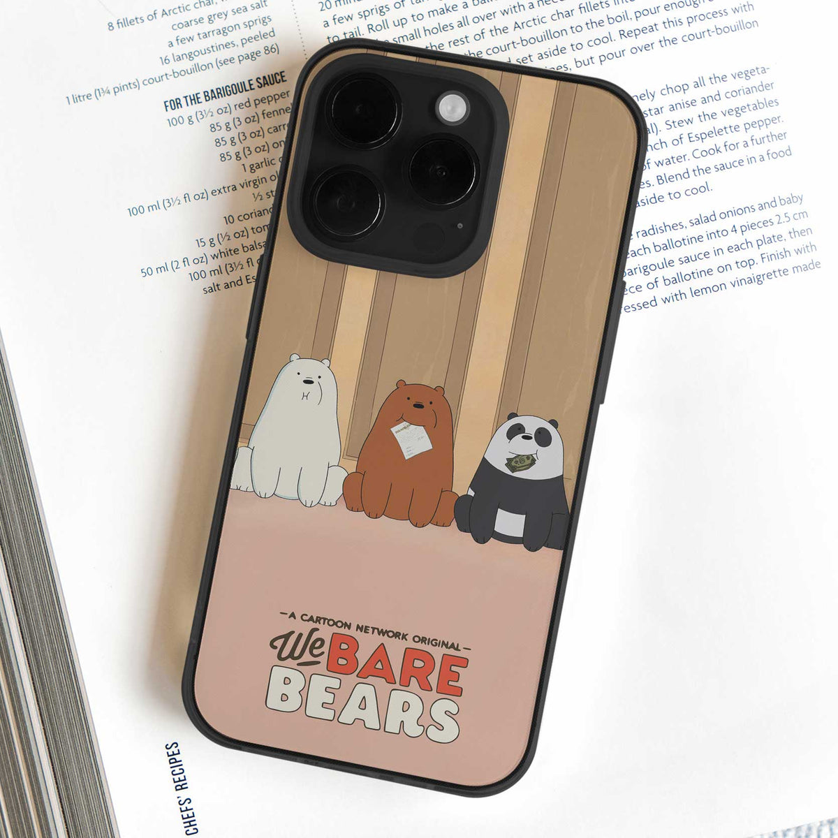 We 3 Bare Bears Mobile Cover