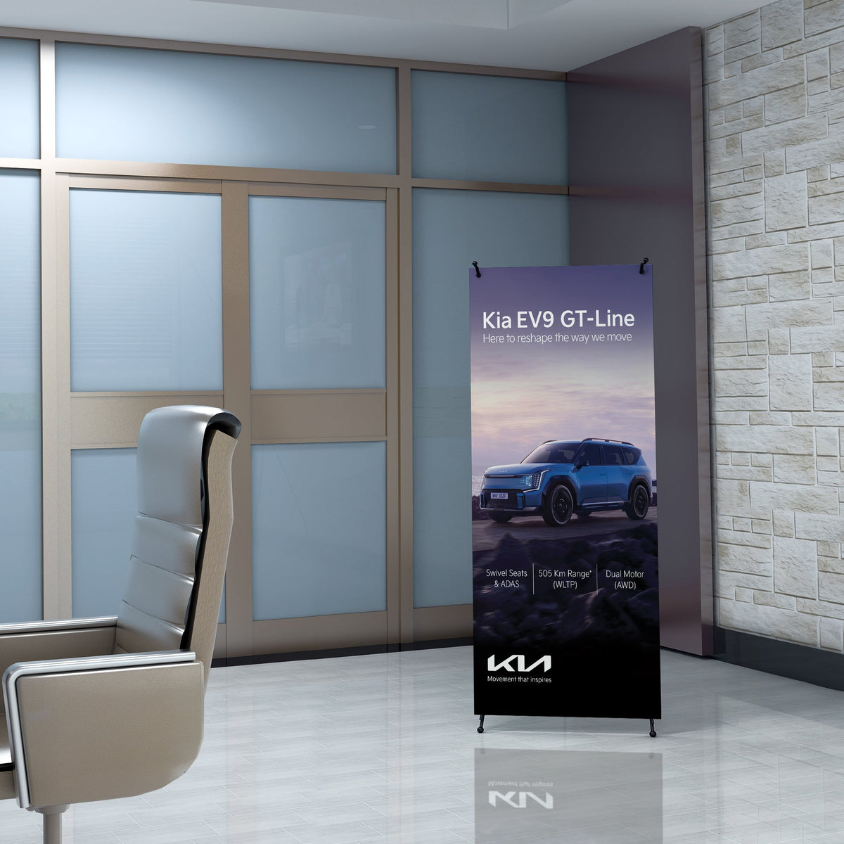 X-Standee Non Tear & Flex ECO Solvent Printing