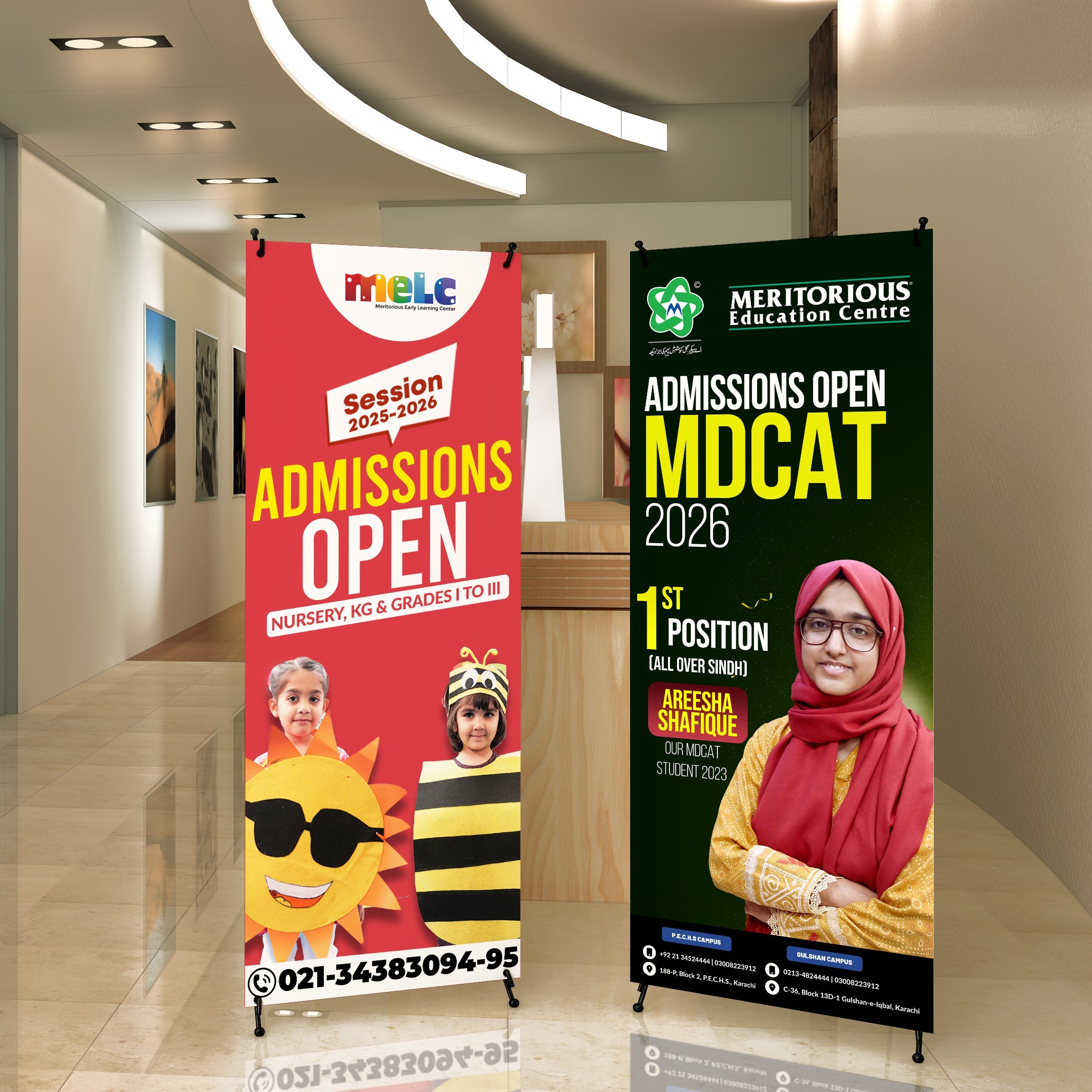 X-Standee Non Tear & Flex ECO Solvent Printing