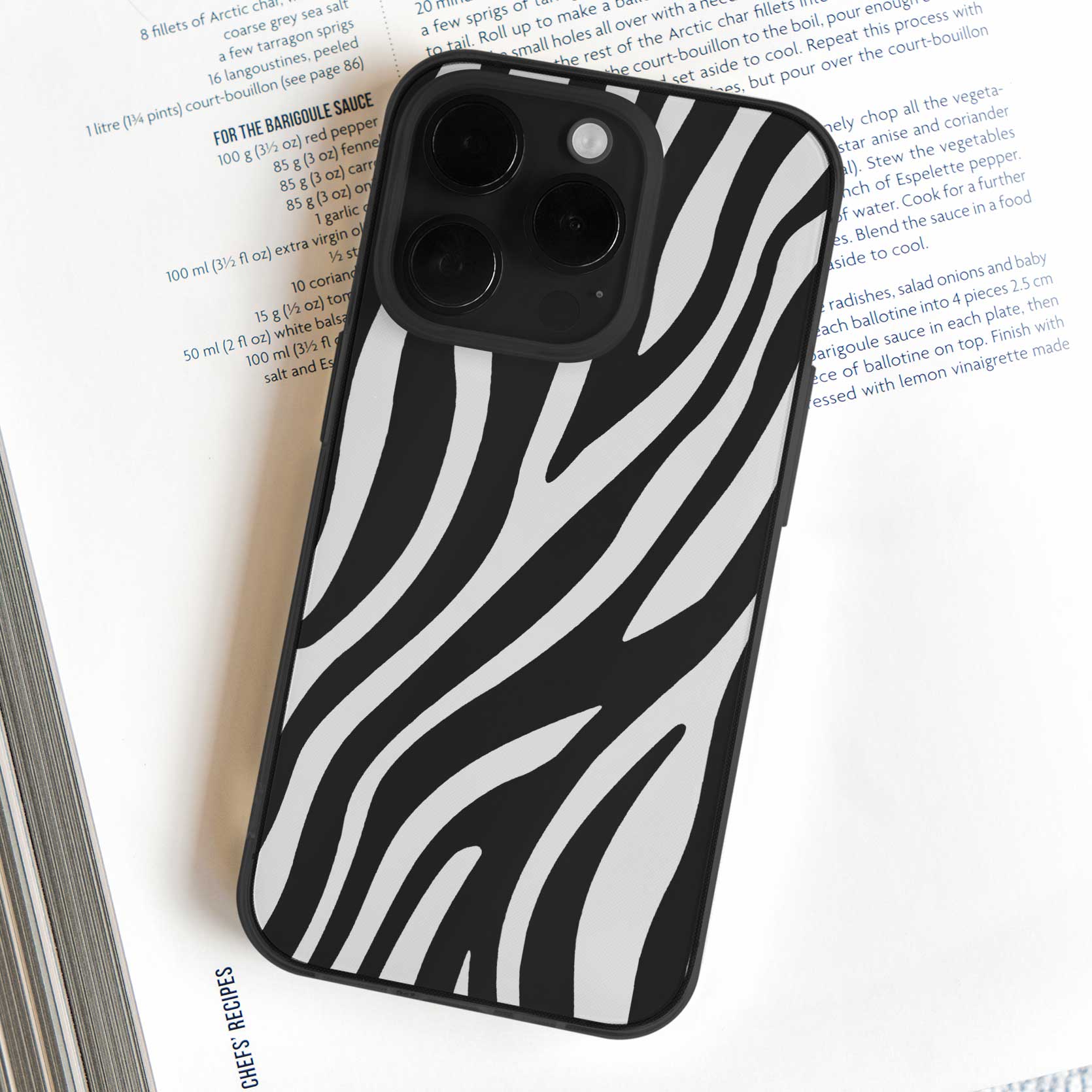 Zebra Line Mobile Cover